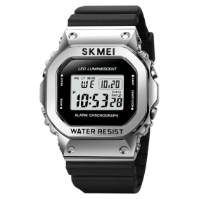  Skmei 1851 Silver Black