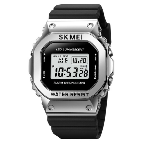 Часы мужские Skmei 1851SIBK Silver Black