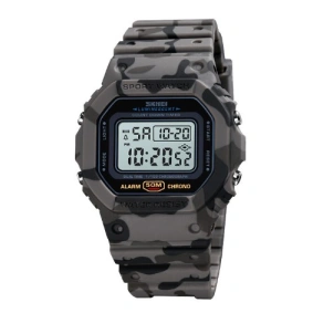 Тактичесские часы Skmei 1628 Camo gray