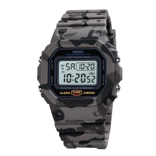 Часы мужские Skmei 1628CMGY Camo gray