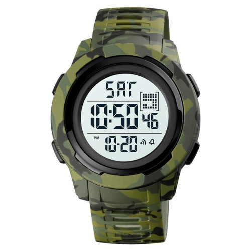 Годинник чоловічий Skmei 1731CMGNWT Camo Green White