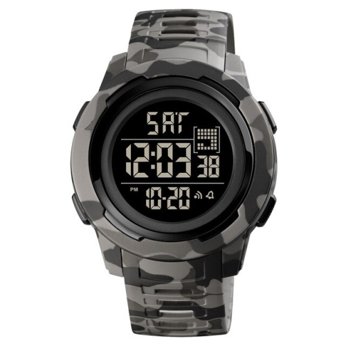 Годинник чоловічий Skmei 1731CMGYBK Camo gray Black