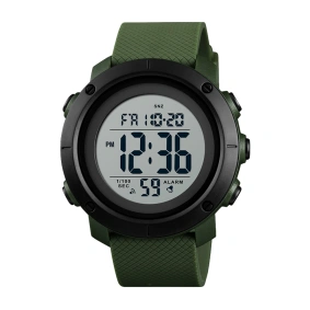 Тактичесские часы Skmei 1434 Army Green-White