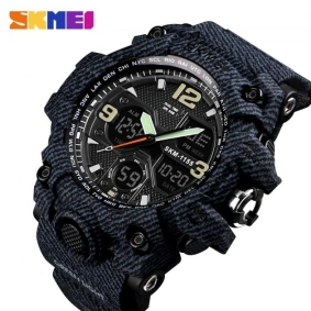  Skmei 1155 denim black