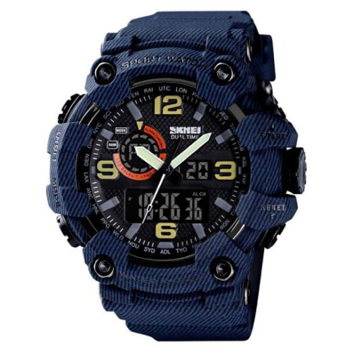Годинник чоловічий Skmei 1520BU blue