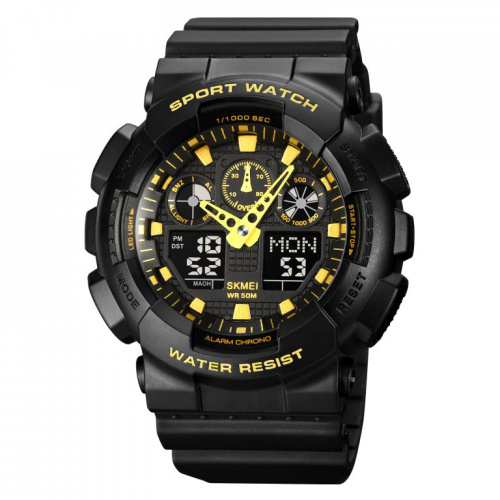 Годинник чоловічий Skmei 1832BKGD black/gold
