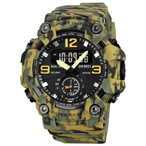 Часы мужские Skmei 1965CMGN camo green