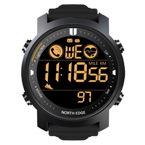 Годинник чоловічий North Edge Laker Black 50M
