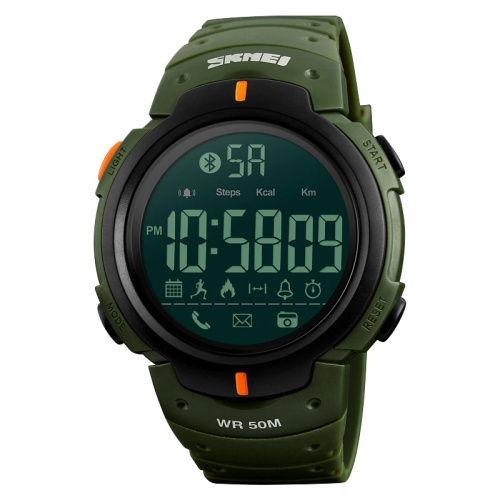 Часы мужские Skmei 1301AG army green Smart Watch