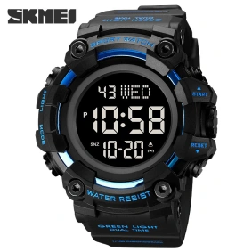  Skmei 1968 Black-Blue