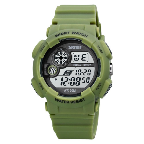 Годинник чоловічий Skmei 1718AG Army Green