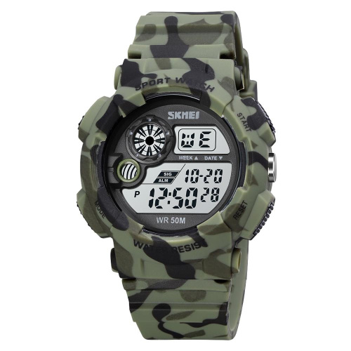 Часы мужские Skmei 1718CMGN Camo Green