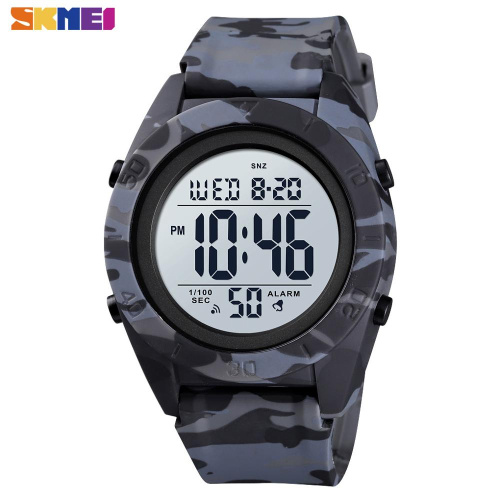 Часы мужские Skmei 1591CMGN Camo Gray
