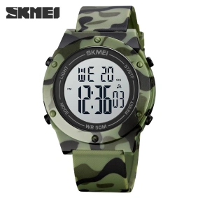 Тактичесские часы Skmei 1772 Camo Green-White