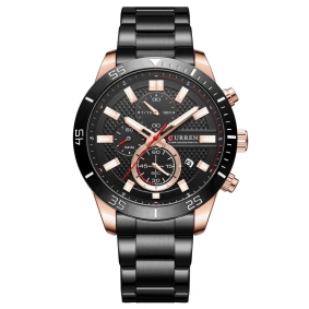  Curren 8417 Black-Gold