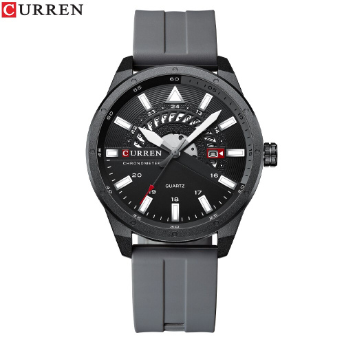 Годинник чоловічий Curren 8421 Gray-Black