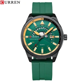  Curren 8421 Green-Black-Yellow