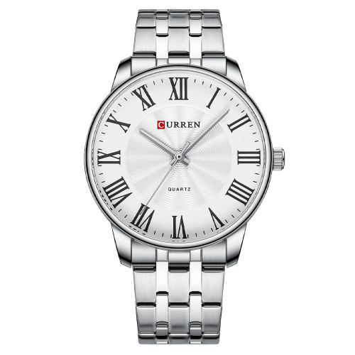 Часы мужские Curren 8422 Silver-White