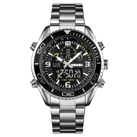  Skmei 1600 Silver-Black