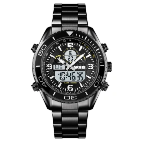  Skmei 1600 Black-Black-White