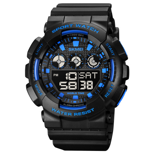 Часы мужские Skmei 1857BU Black-Blue