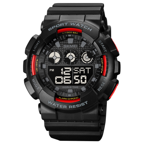 Часы мужские Skmei 1857RD Black-Red