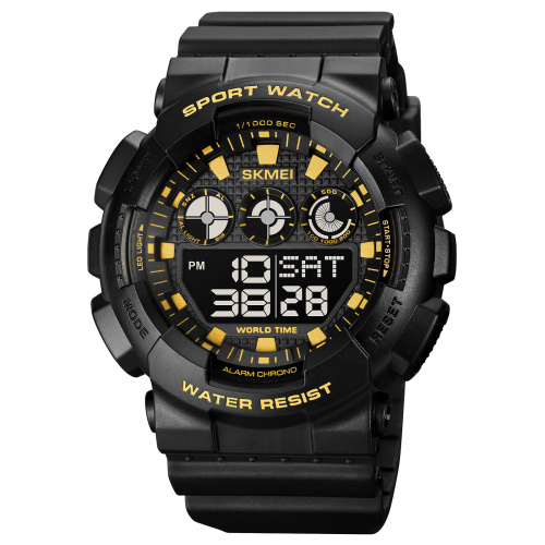 Годинник чоловічий Skmei 1857BKGD Black-Gold