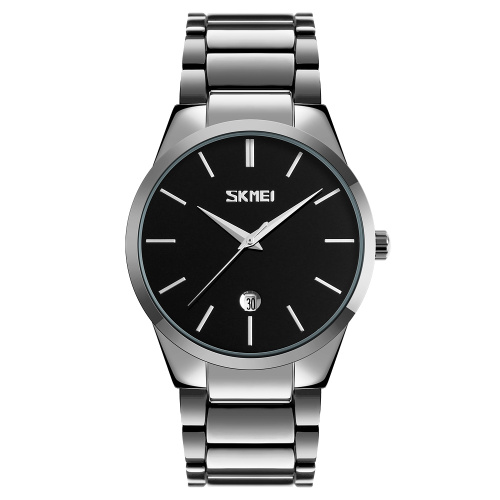 Годинник чоловічий Skmei 9140SIBK Silver-Black