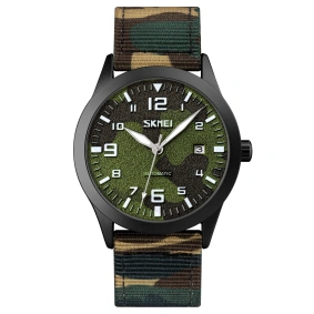 Тактичесские часы Skmei 9246 Black-Camo Green