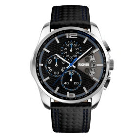  Skmei 9106 Silver-Black-Blue