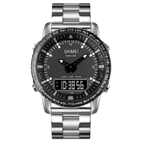  Skmei 1898 Silver-Black