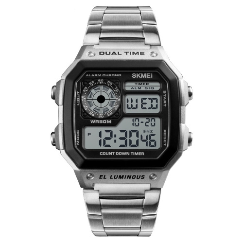 Часы мужские Skmei 1335SI Silver
