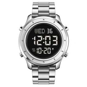  Skmei 1864 Silver-Black Steel
