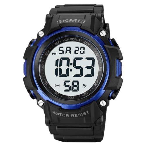 Часы мужские Skmei 1886BUWT Black-Blue-White