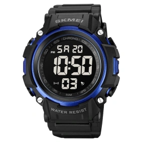  Skmei 1886 Black-Blue-Black