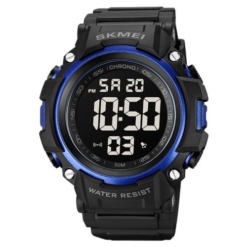 Часы мужские Skmei 1886BUBK Black-Blue-Black