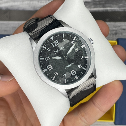 Часы мужские Skmei 9246SICMGR Silver Camo-Grey