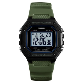 Тактичесские часы Skmei 1496 Army Green