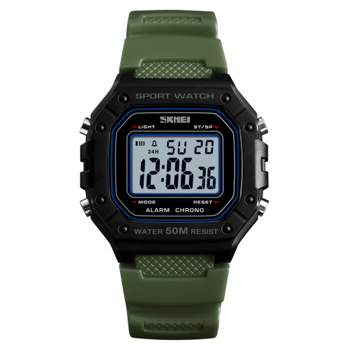 Годинник чоловічий Skmei 1496AG Army Green