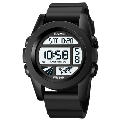 Часы мужские Skmei 1906BKWT Black-White