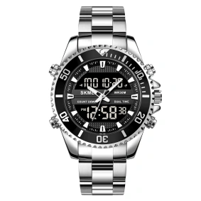  Skmei 1850 Silver-Black