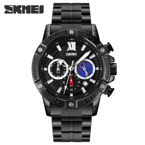 Часы мужские Skmei 9235BKBK Black-Black