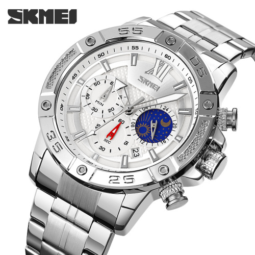 Часы мужские Skmei 9235SISI Silver-Silver-0