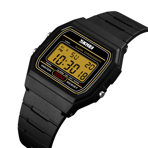 Часы мужские Skmei 1412BKGD Black-Gold-1