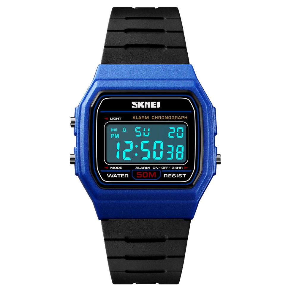 large Годинник чоловічий Skmei 1412BU Blue 0