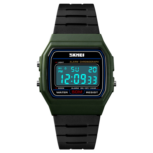 Часы мужские Skmei 1412AG Army Green-0