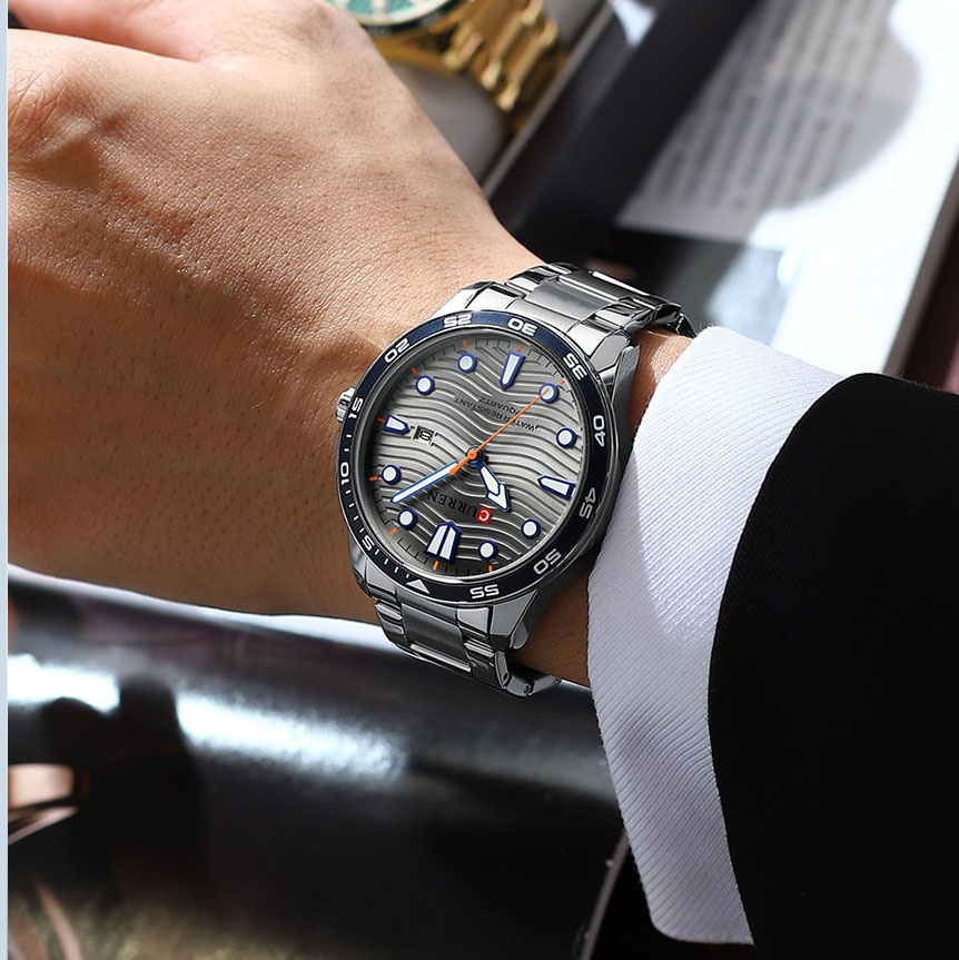 large Часы мужские Curren 8426 Silver-Grey 1