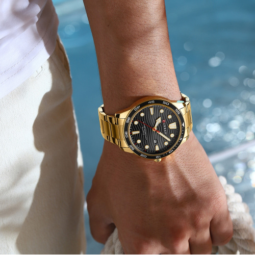 Часы мужские Curren 8426 Gold-Black-1
