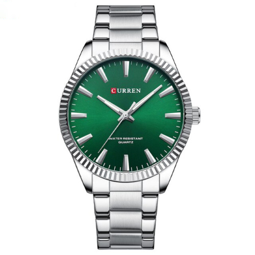 Часы мужские Curren 8425 Silver-Green