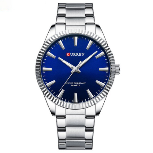 Часы мужские Curren 8425 Silver-Blue